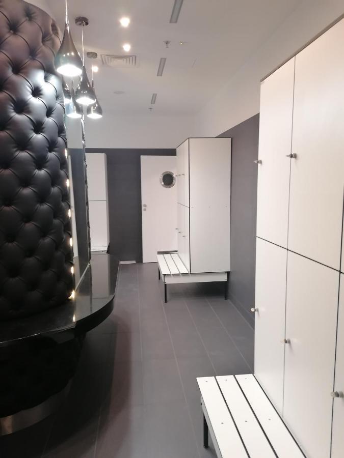Szczecin Hanza Tower Apartment-Basen Extérieur photo