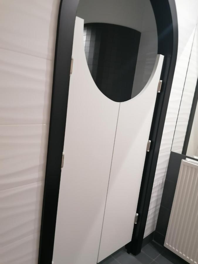 Szczecin Hanza Tower Apartment-Basen Extérieur photo