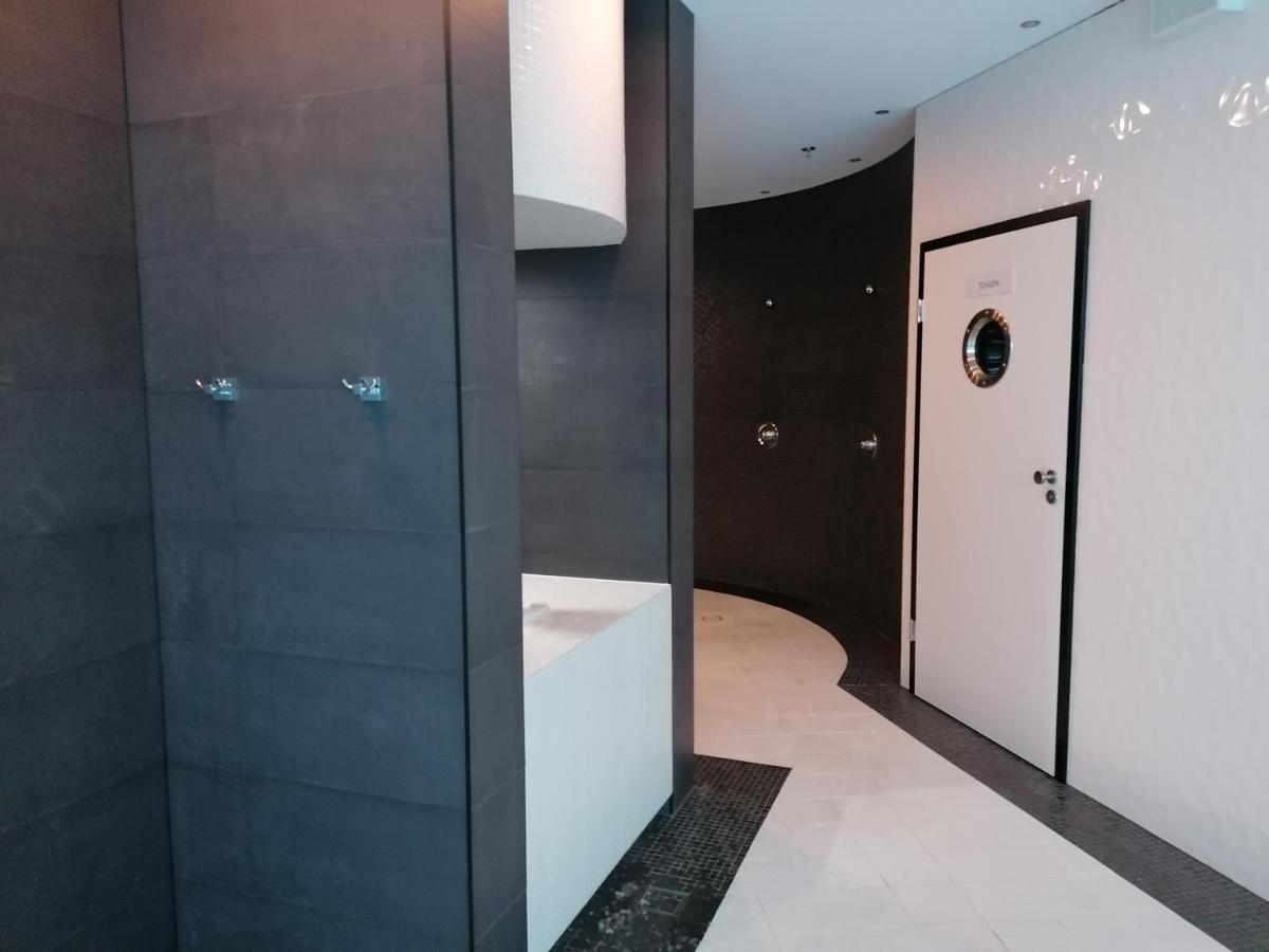 Szczecin Hanza Tower Apartment-Basen Extérieur photo