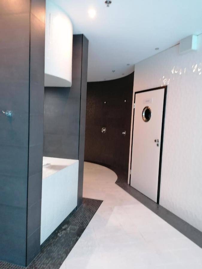 Szczecin Hanza Tower Apartment-Basen Extérieur photo