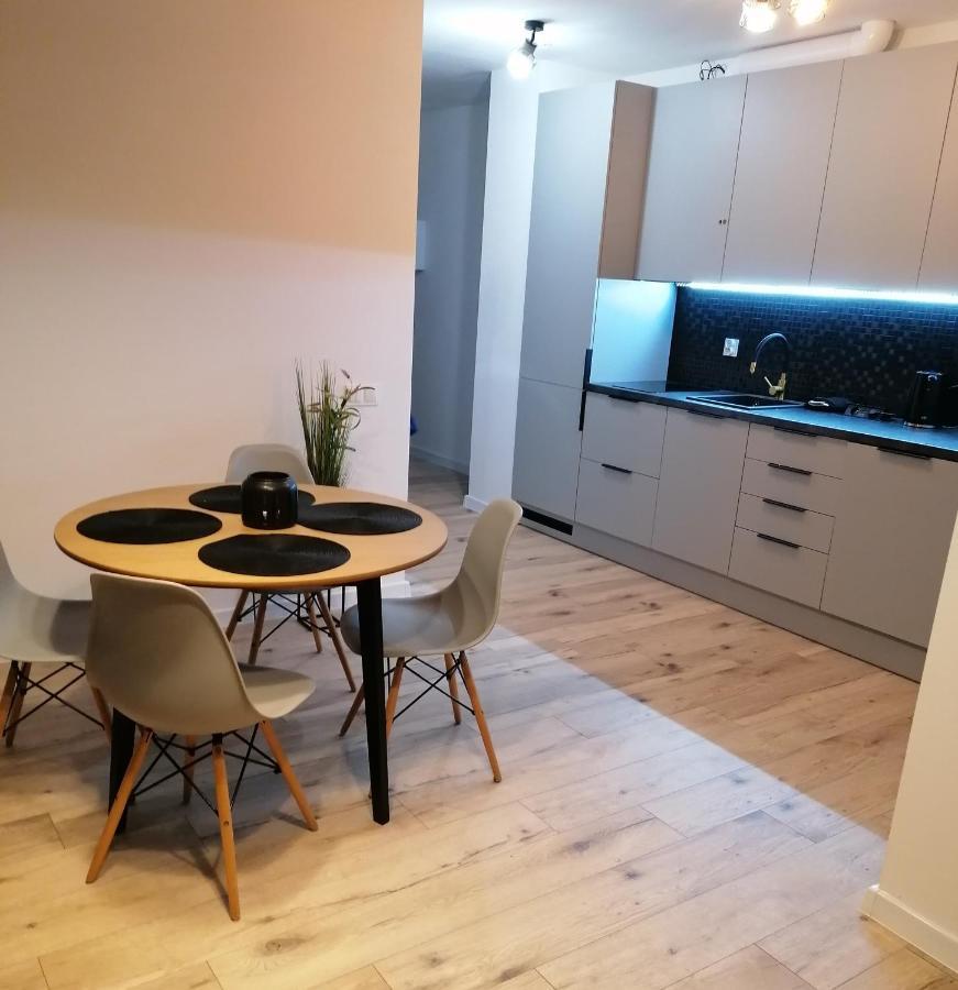 Szczecin Hanza Tower Apartment-Basen Extérieur photo