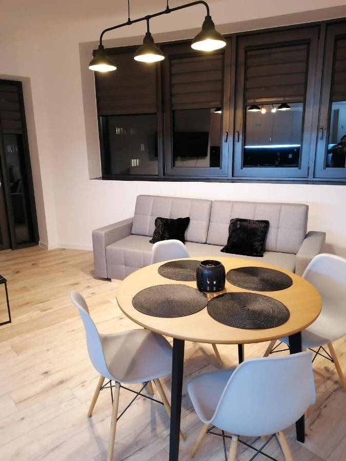 Szczecin Hanza Tower Apartment-Basen Extérieur photo