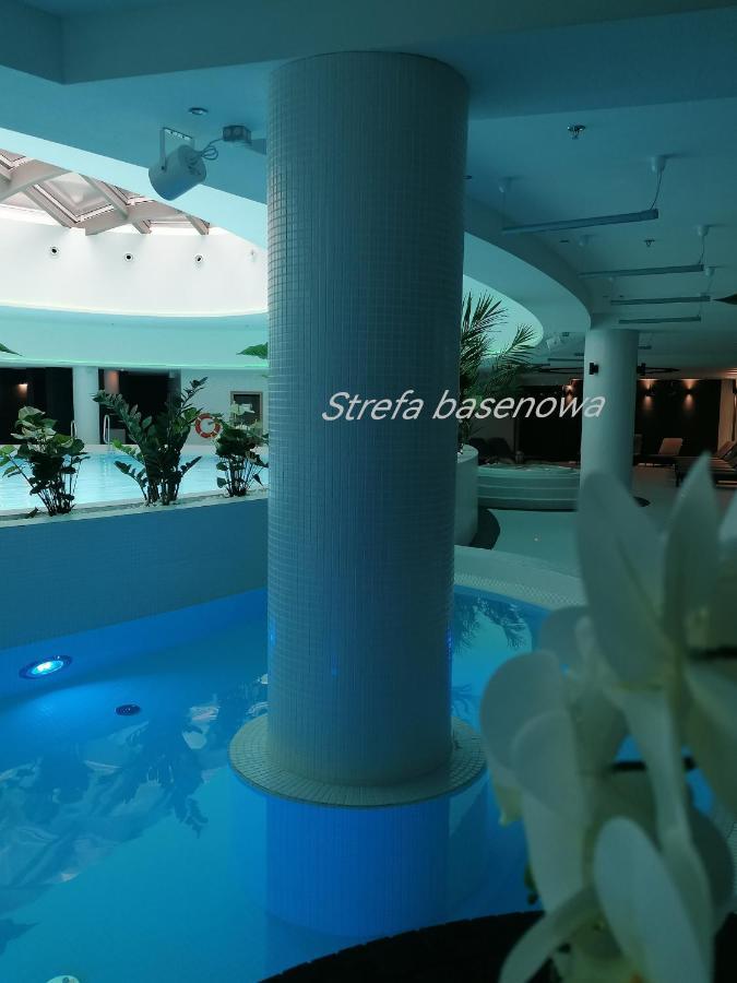 Szczecin Hanza Tower Apartment-Basen Extérieur photo